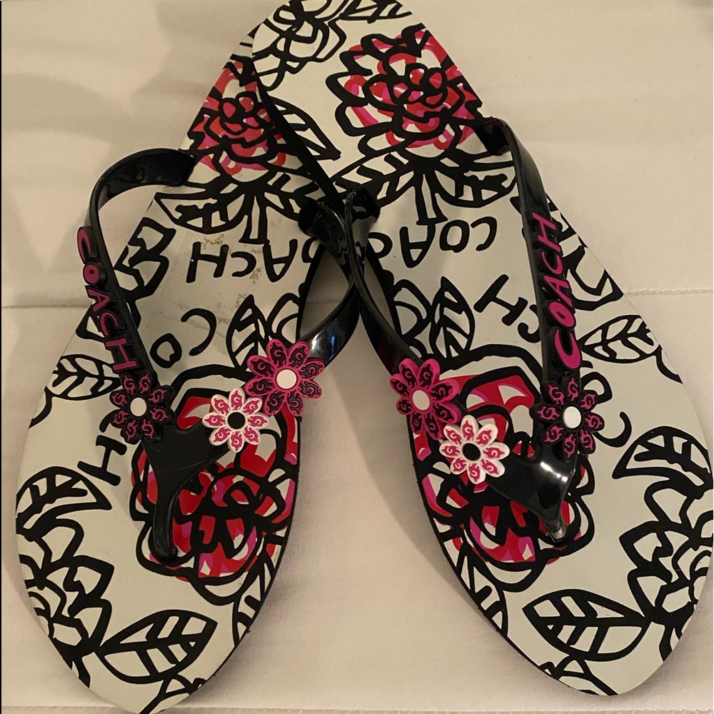 Coach Poppy Flip Flops